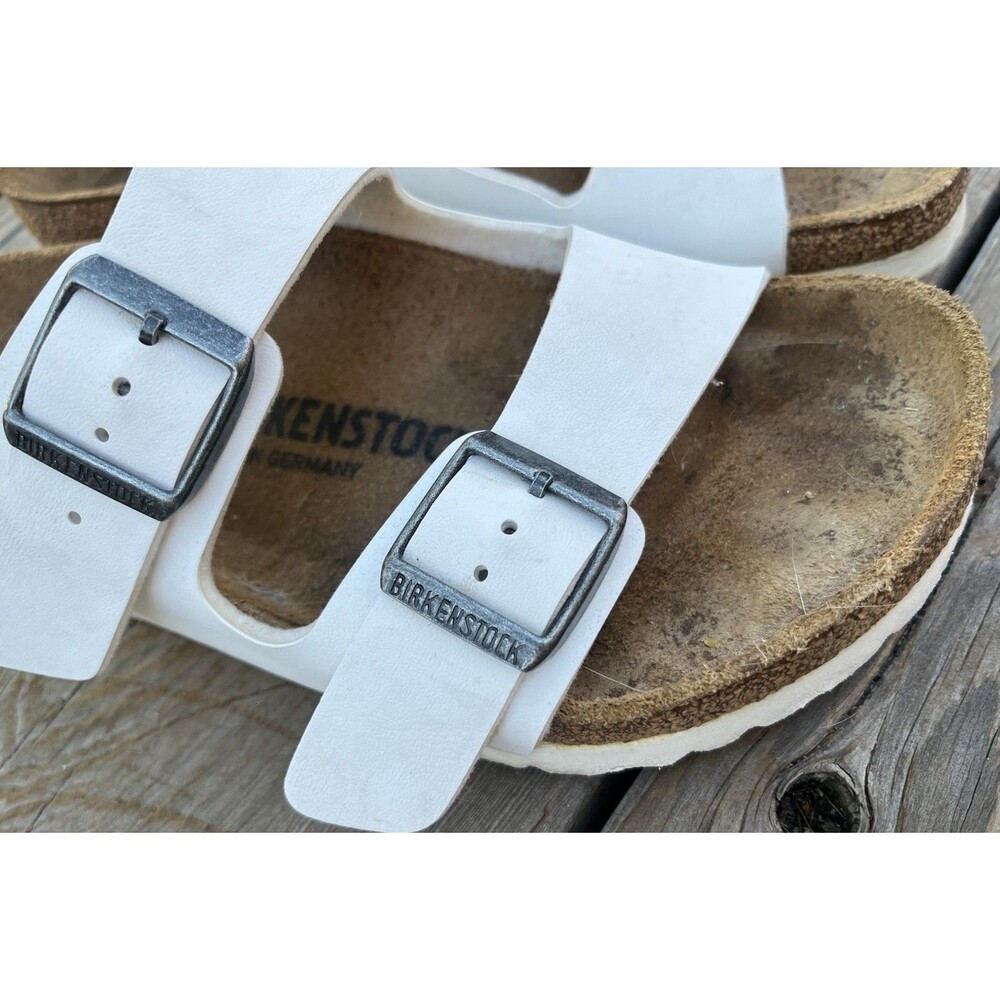 Birkenstock Arizona Women’s 36 US 5 Slide Sandals - White - Picture 3 of 16